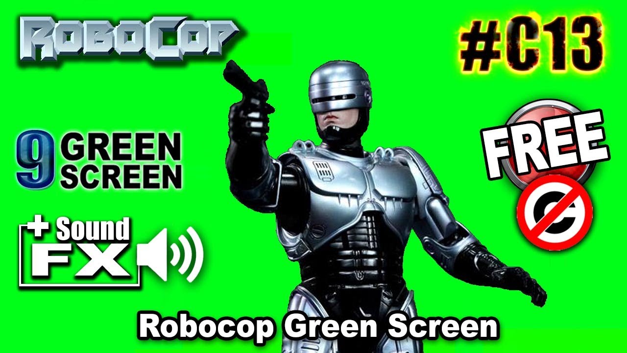 Robocop Green Screen 3D