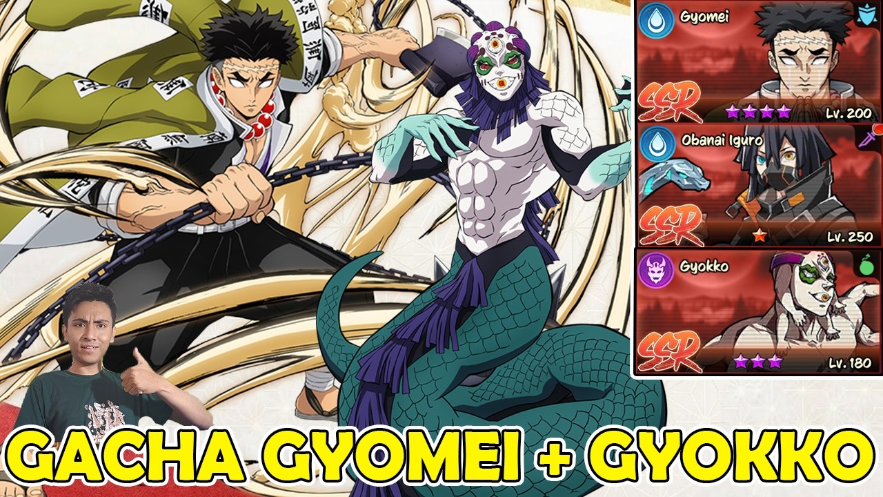 BROKEN COMBO META TIER ATAS! GACHA GYOKKO DAN GYOMEI HIMEJIMA - DEMON SLAYER MOBILE