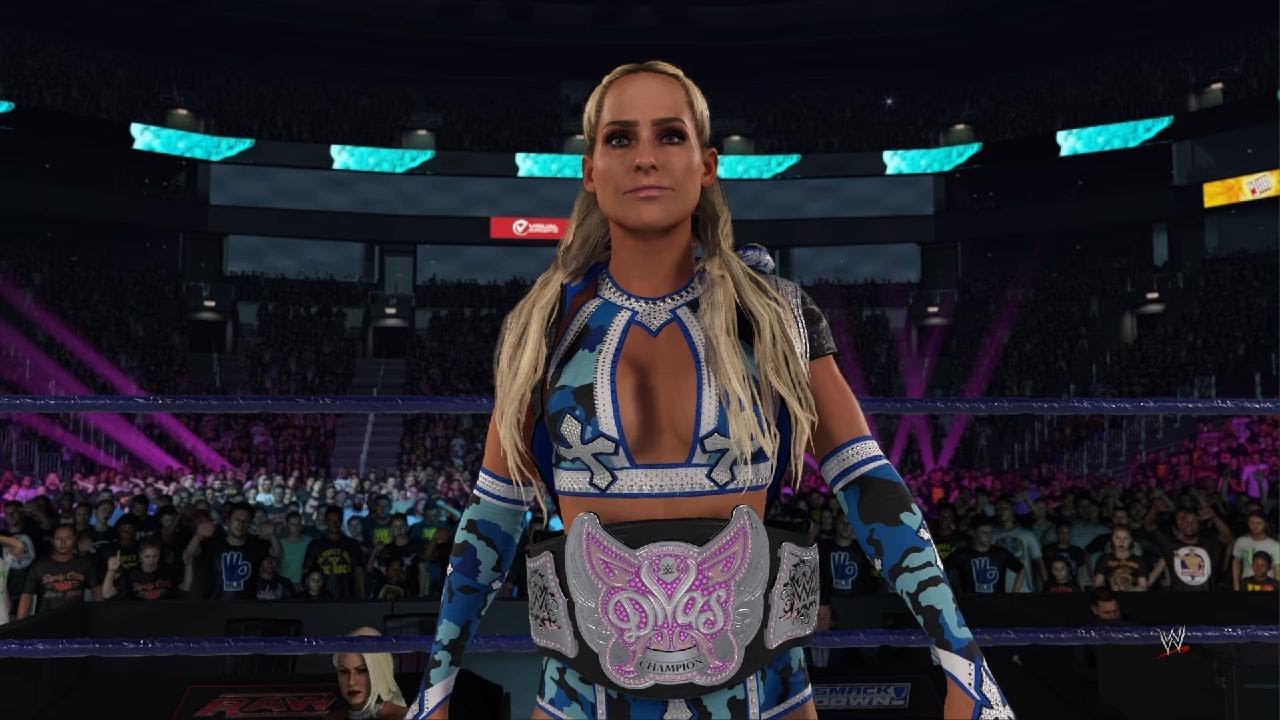 WWE 2K24 - Michelle McCool vs Maryse - Divas Title Match: WWE Unforgiven 2008