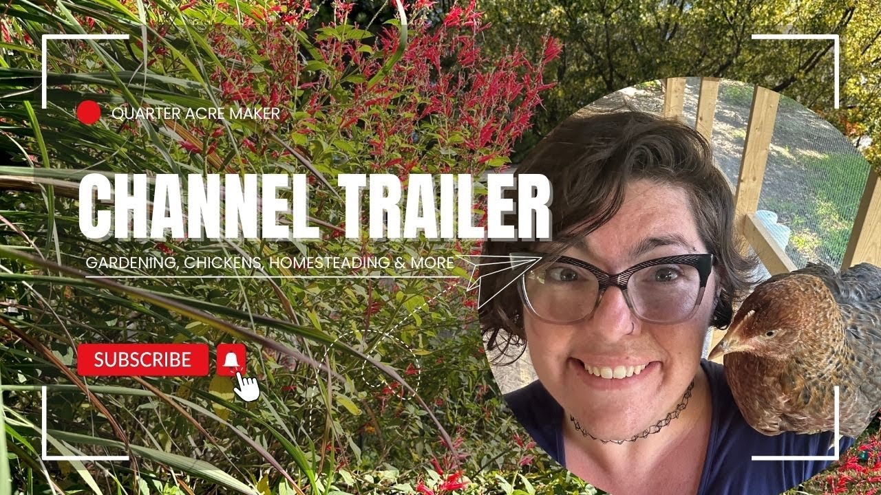 Quarter Acre Maker Channel Trailer