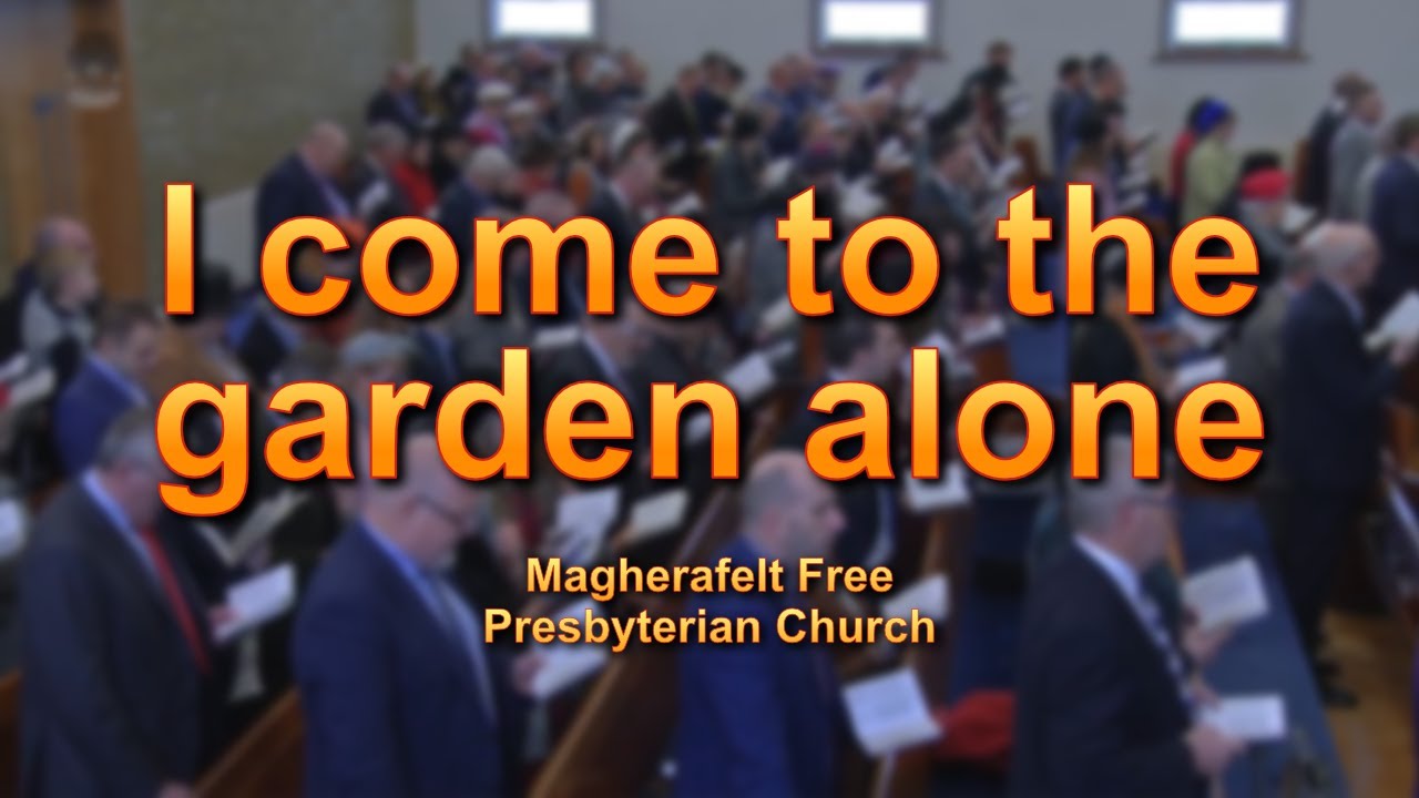 I come to the garden alone