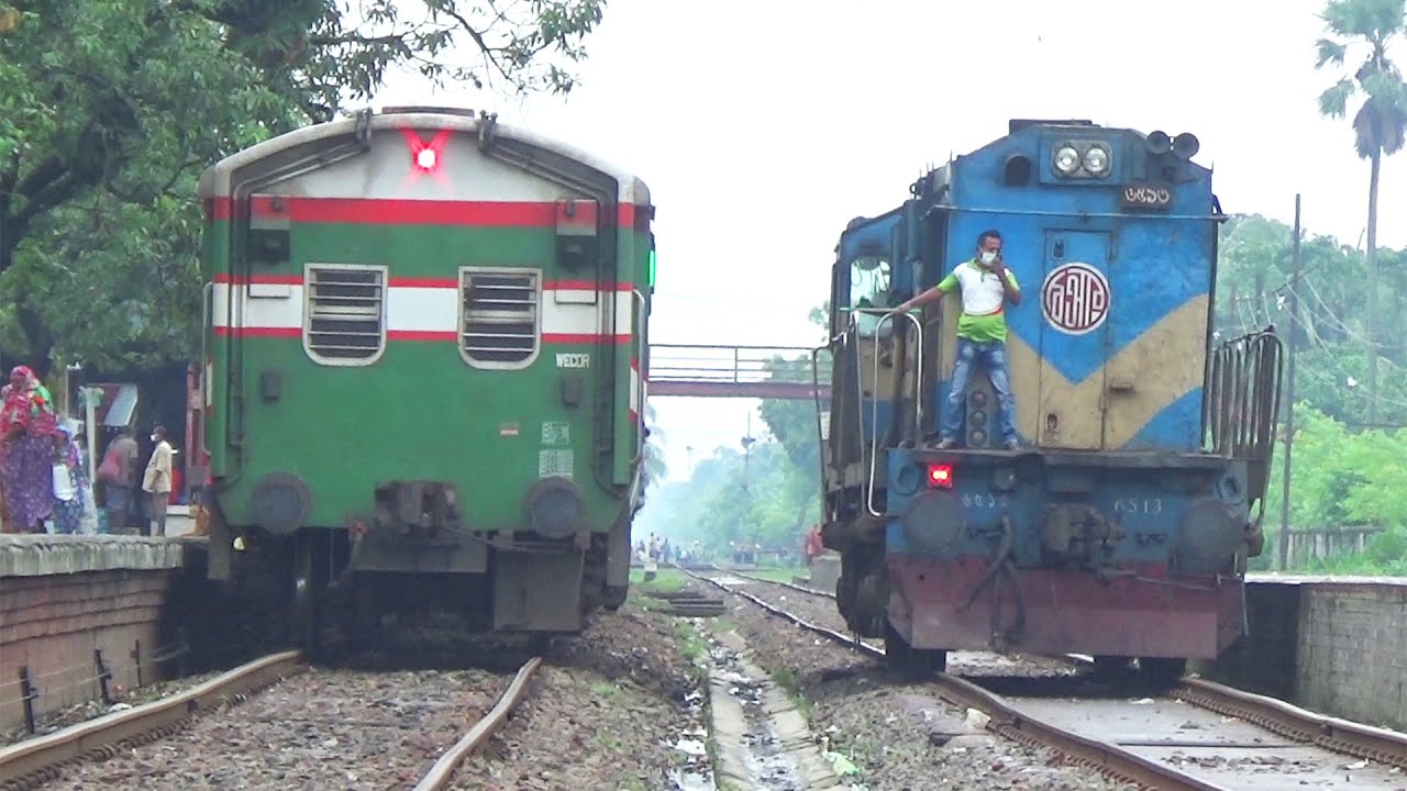Benapole Express || Arrival, Loco Reversing, Coupling & Departing At Jessore Junction