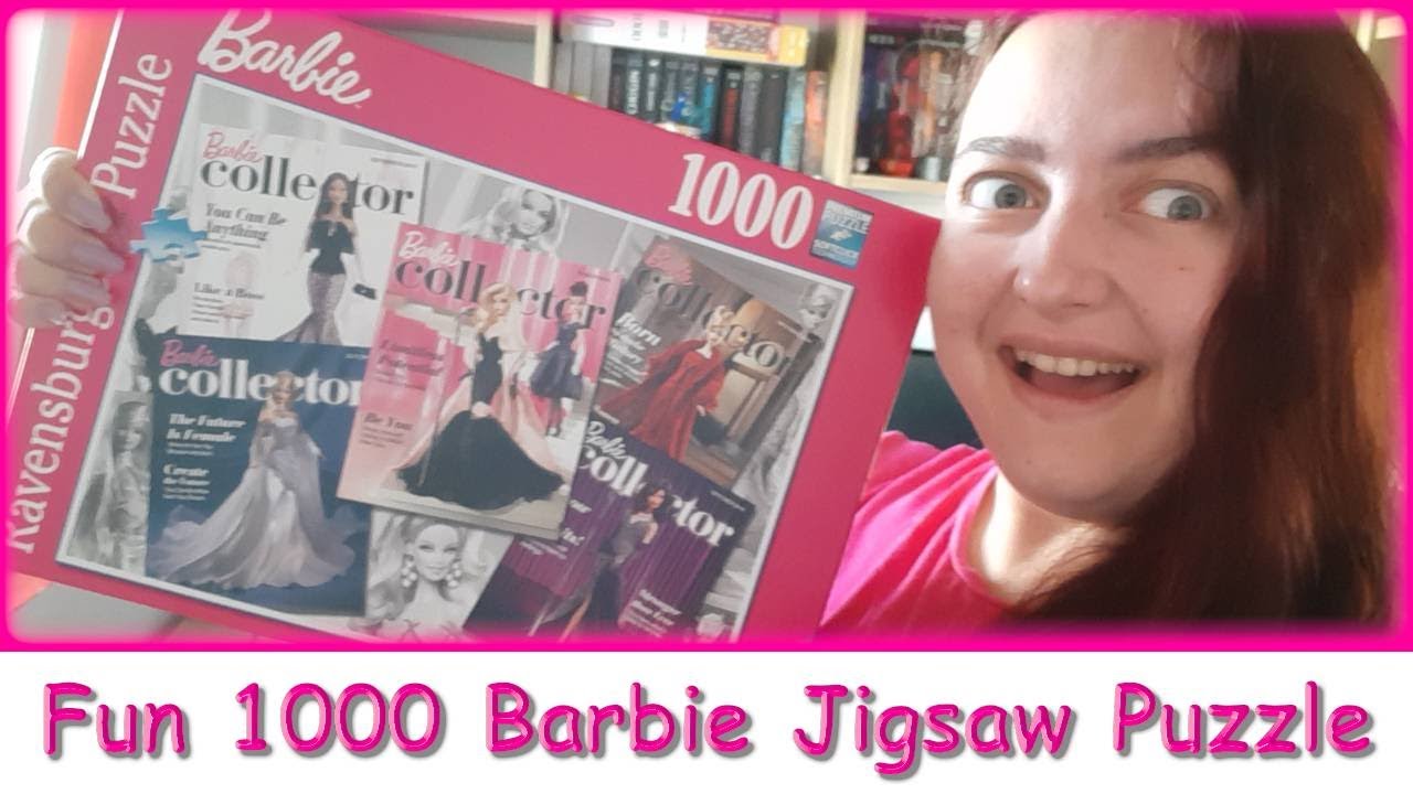 ❤️🧩 Fashion Barbie by Ravensburger ❤️🧩 1000 piece jigsaw puzzle time lapse