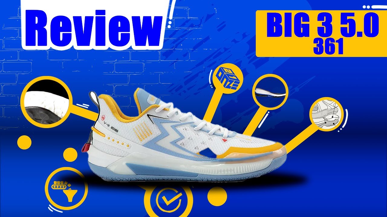 Review -  361 BIG 3 5 0 - Excelente Custo Benefício - PT BR