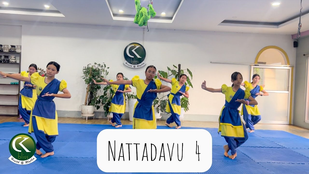 Nattadavu 4 | Bharatanatayam Lessons For Beginners | 3 Speeds | Ck Bliss | Itanagar