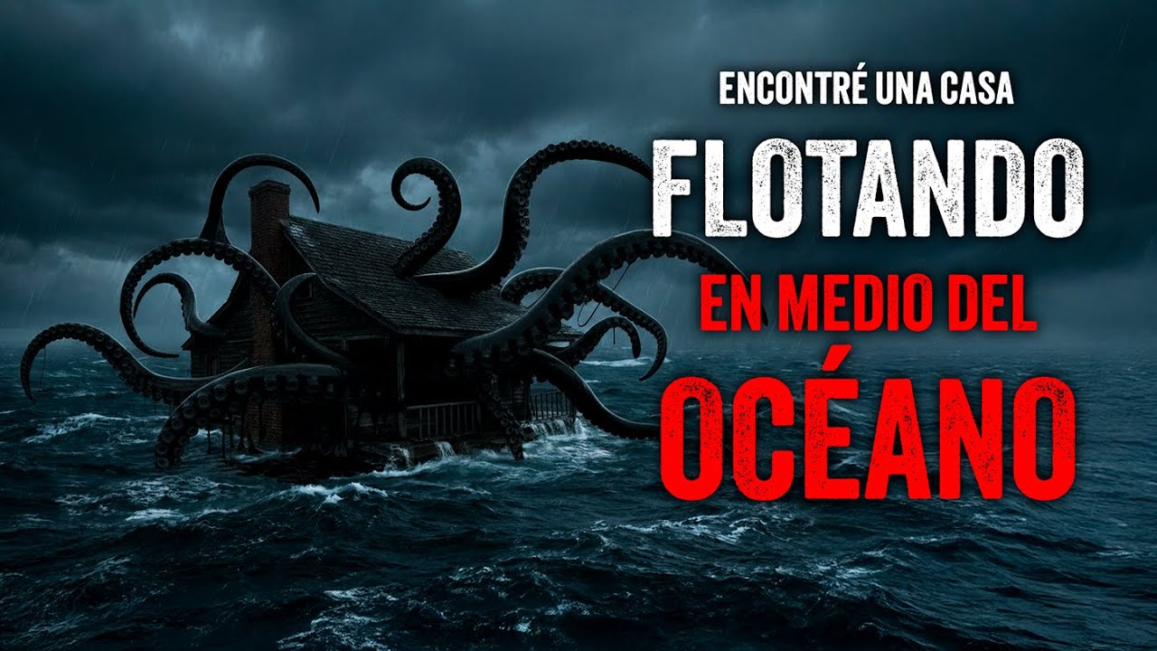 Encontré una CASA FLOTANDO en MEDIO DEL OCÉANO / Creepypasta