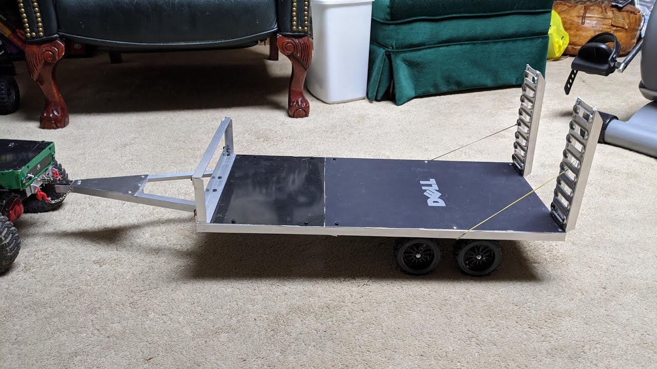 Custom RC Trailer Build Finished!(mostly) - Part 3