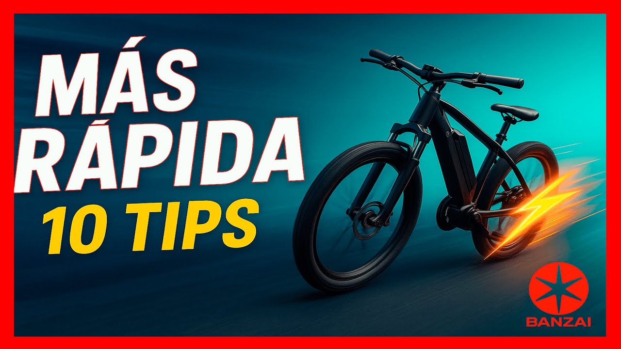 🔥 VELOCIDAD TURBO: 10 TRUCOS para aumentar la velocidad de tu Bicicleta Eléctrica ⚡