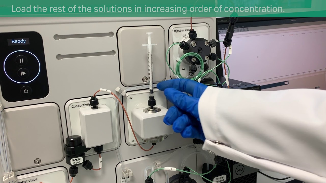 How to video: Calibrate monitors on ÄKTA go protein purification system - Cytiva