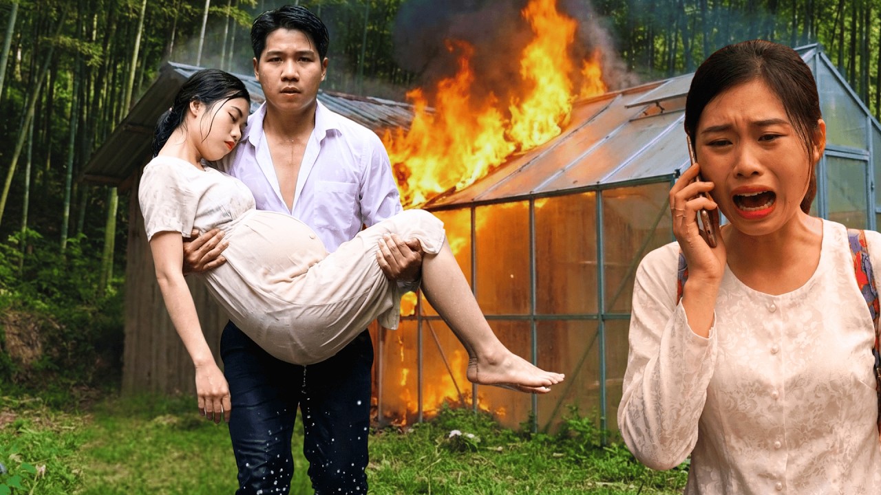 CEO Quan Rescues Tieu Lac From The Sudden Fire. The Two Hug Each Other In Tears | Ly Tieu Lac Recaps