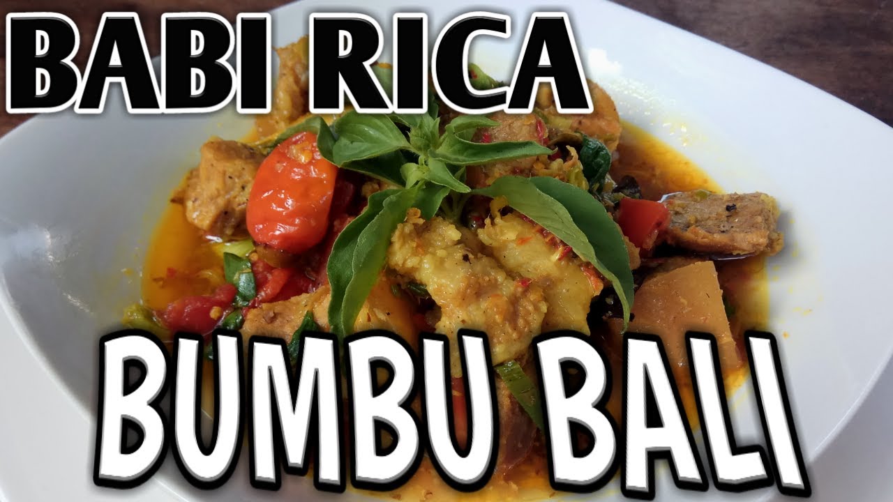 BABI RICA BUMBU BALI (DIJAMIN UENAAAK)