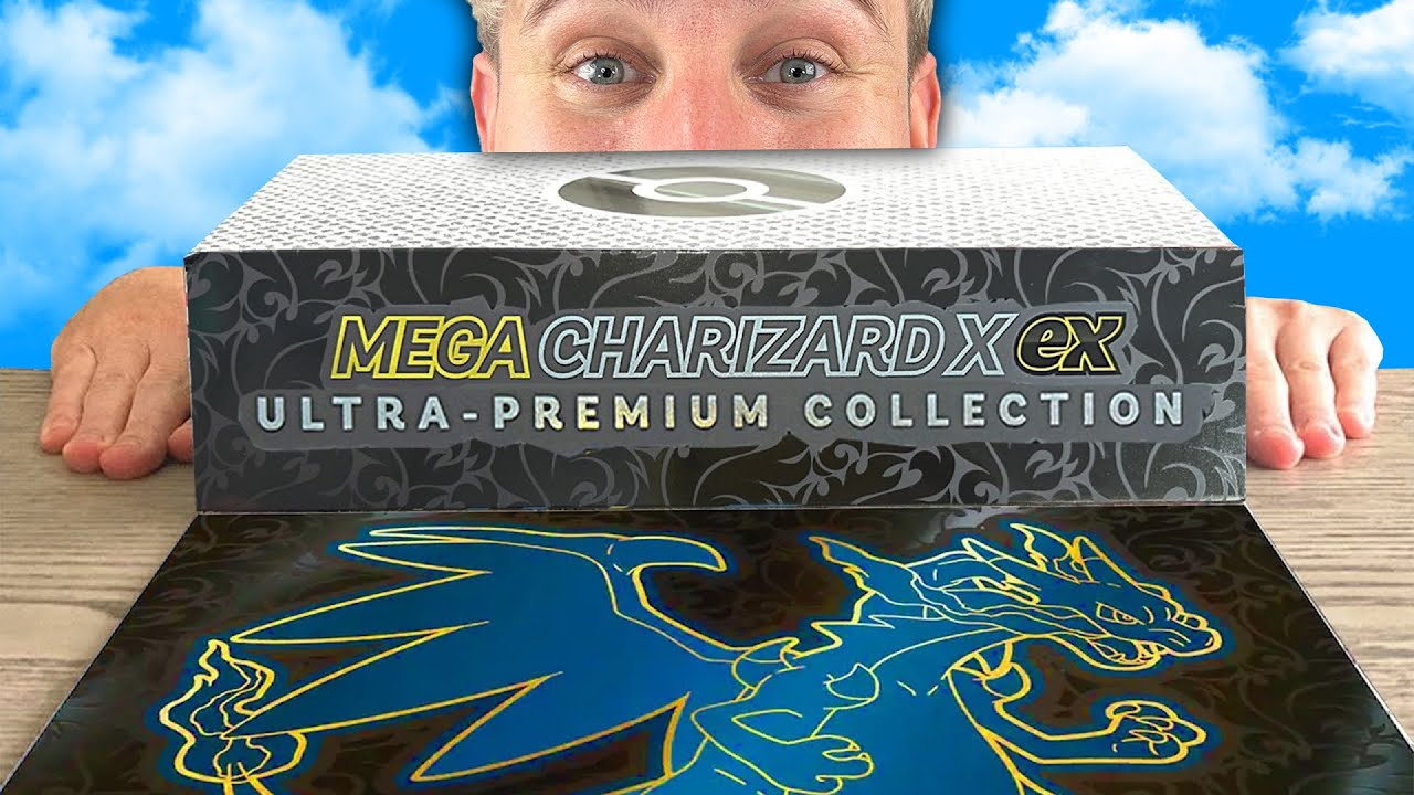 Новая коллекция Mega Charizard Ultra Premium уже здесь!