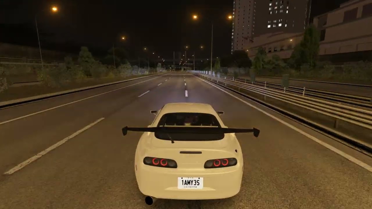 800PS Supra mit Großem Turbolader.