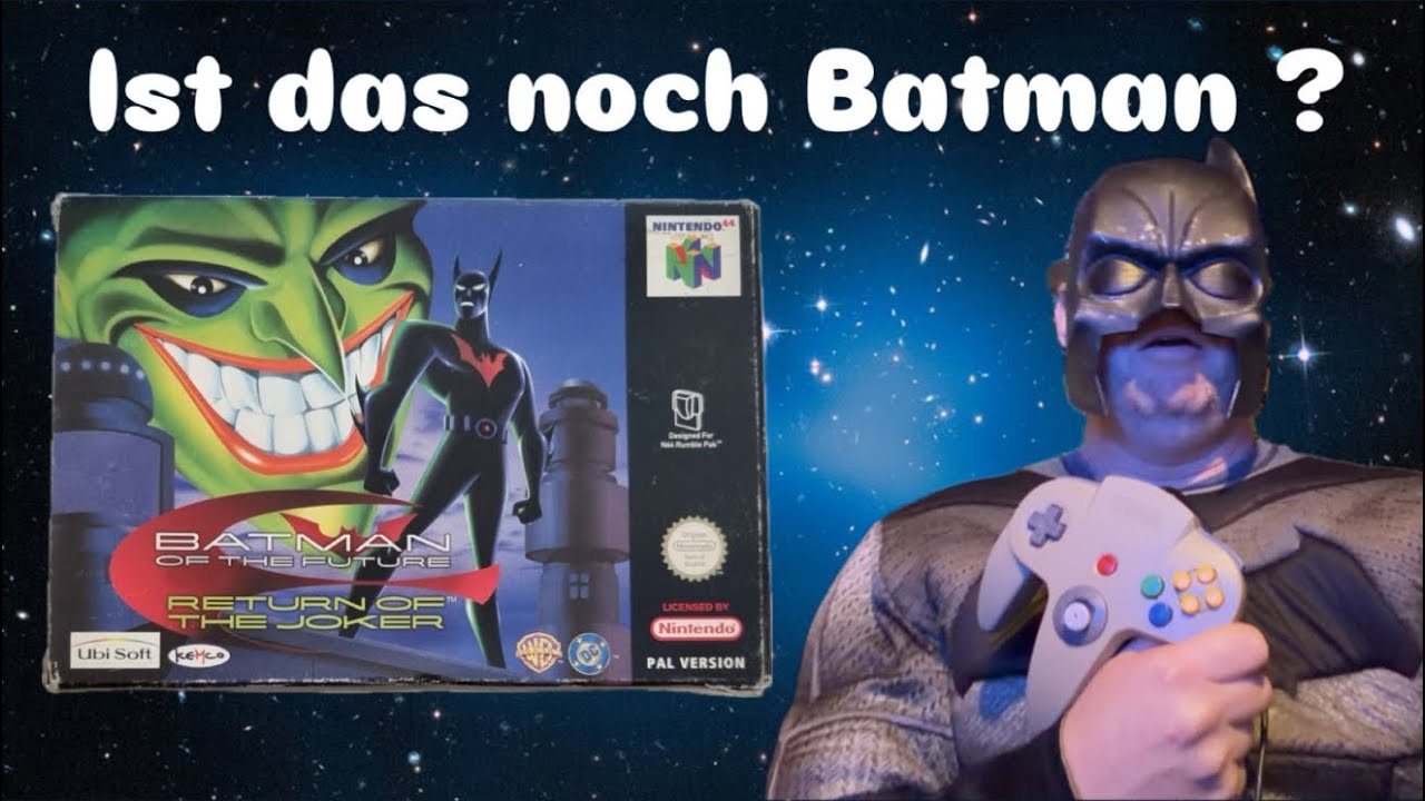 Retro Play BATMAN OF THE FUTURE / BEYOND ( Nintendo N 64 ) 