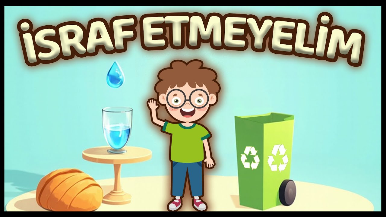 İsraf Etmeyelim - Çocuklar İçin İsraf Şarkısı | Bibercik TV Çocuk İlahileri