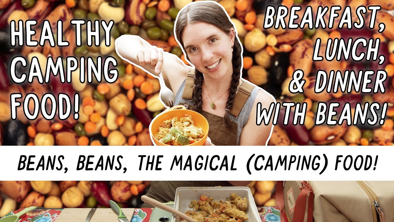 How to Make Easy and HEALTHY Camping Meals With Beans! | Miranda in the Wild