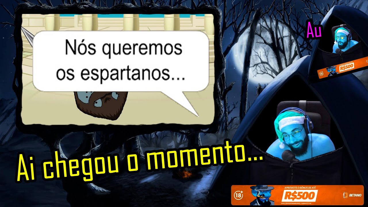 Smzinho Reagindo a Batalha de Termópilas: Guerras Greco persas #2