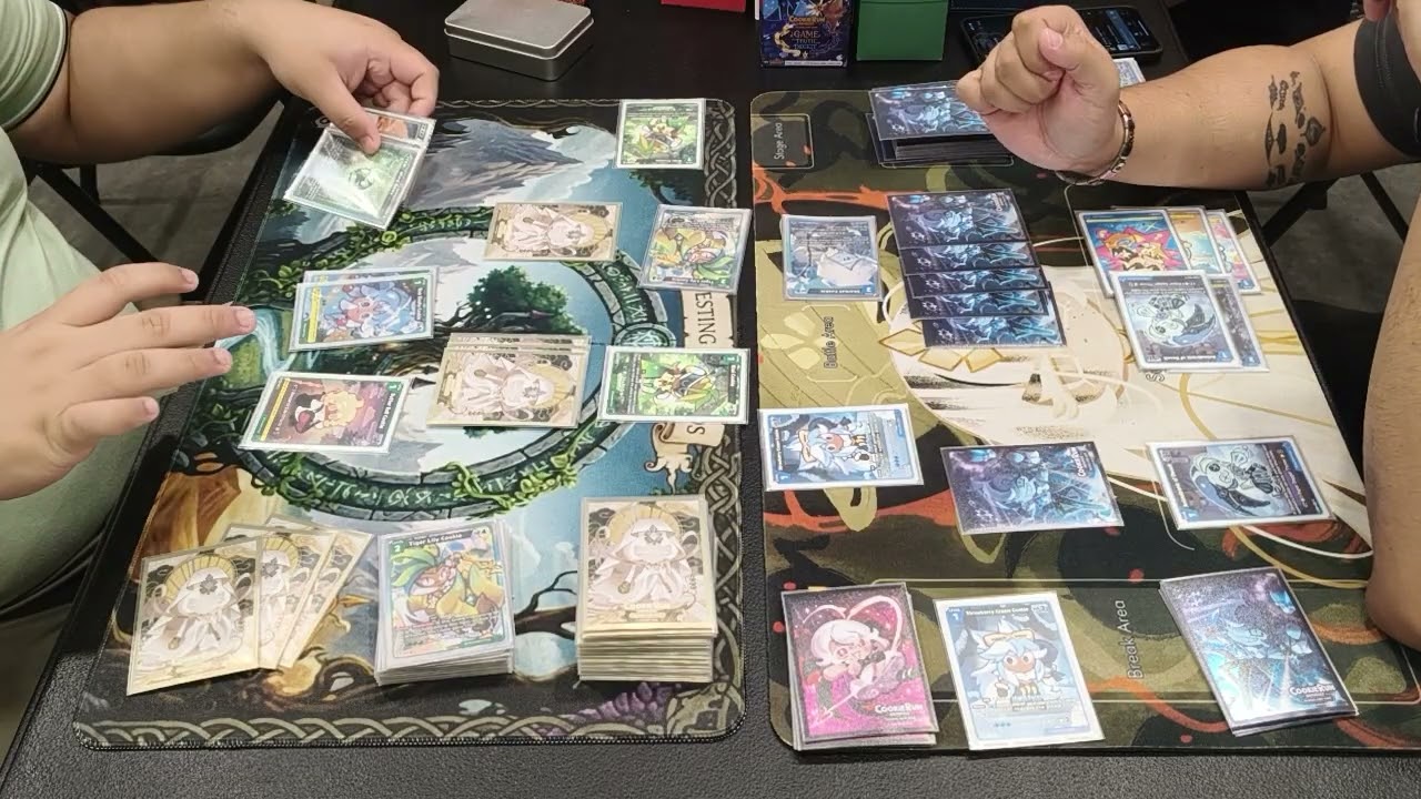 Cookie Run Braverse TCG: [Green Wind Archer ST Ramp vs Blue Shadow Milk] Questing Grounds