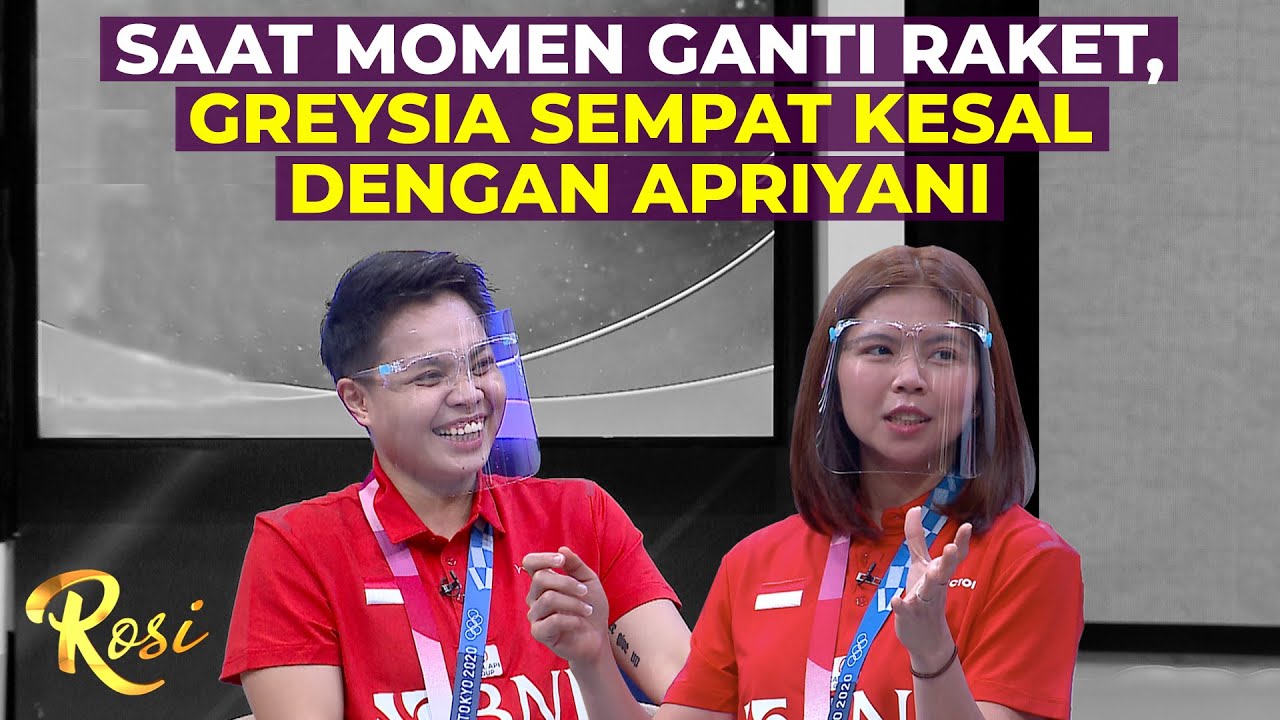 Tak hanya Greysia, Apriyani juga Pernah Ganti Raket di Tengah Pertandingan | Rosi
