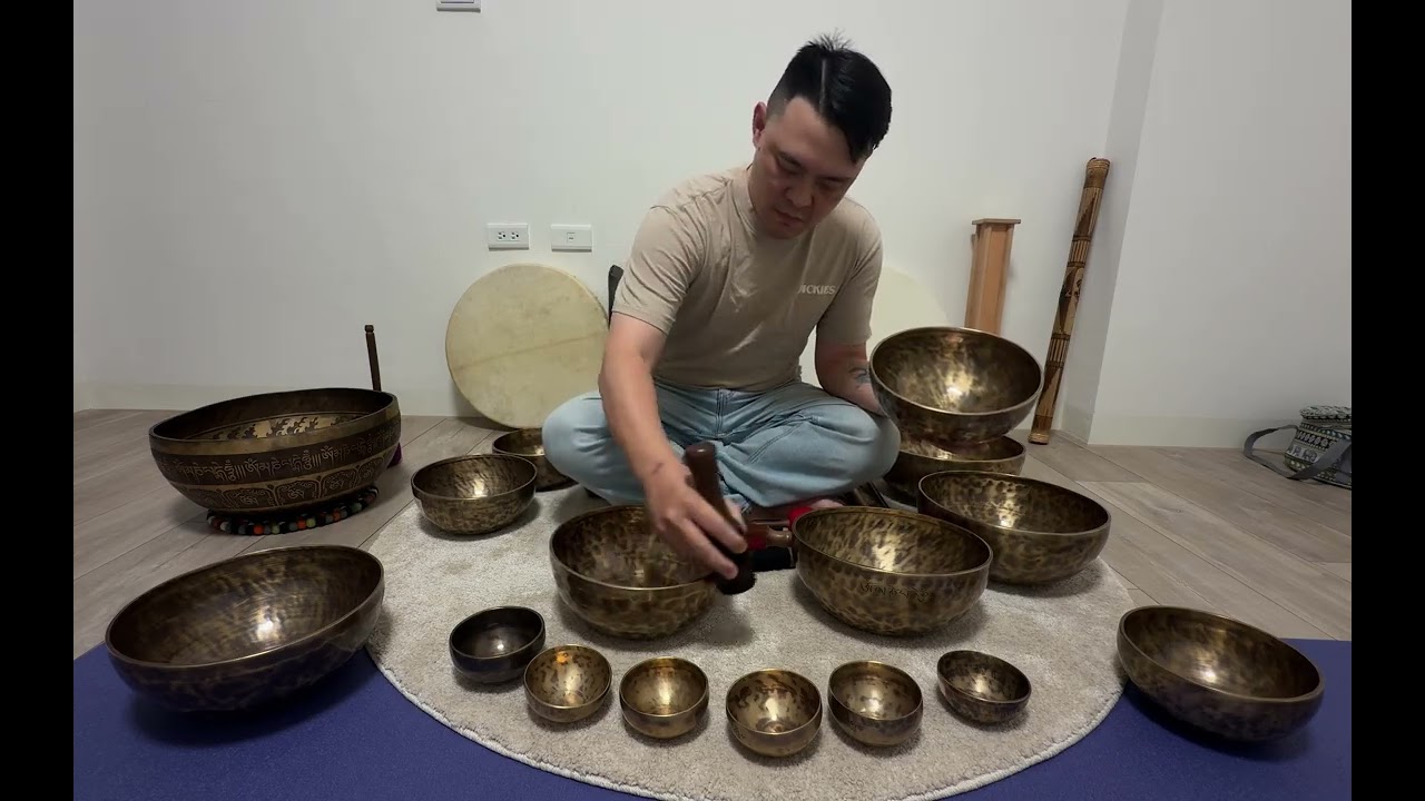 情緒放鬆頌缽聲音｜溫和釋放內在緊繃Emotional Release Tibetan Singing Bowl Sound Healing