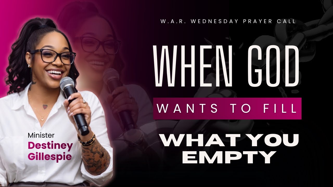Godly Girl Prayer Call//March 4, 2026//When God Fills What We Empty// Acts 2:4