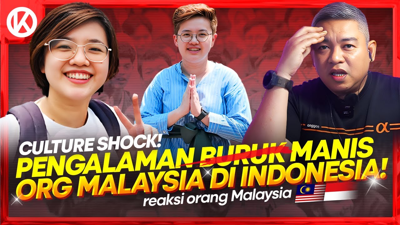 Jujur Banget‼️ Orang Malaysia Jadi Shock Tinggal & Kuliah di Indonesia 🇮🇩🇲🇾 Reaction