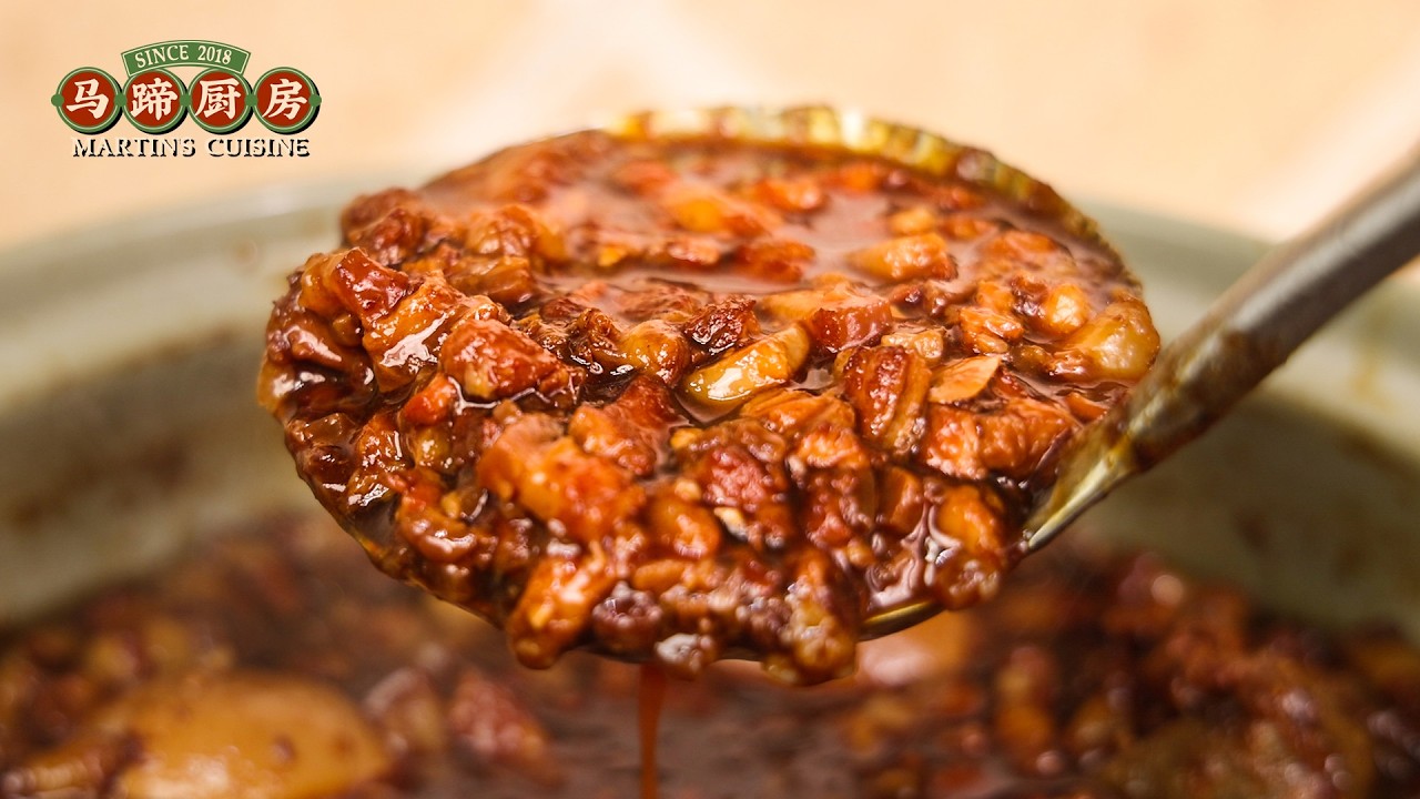 私藏多年的卤肉饭做法！肥而不腻，浓稠粘嘴！Braised Pork Rice