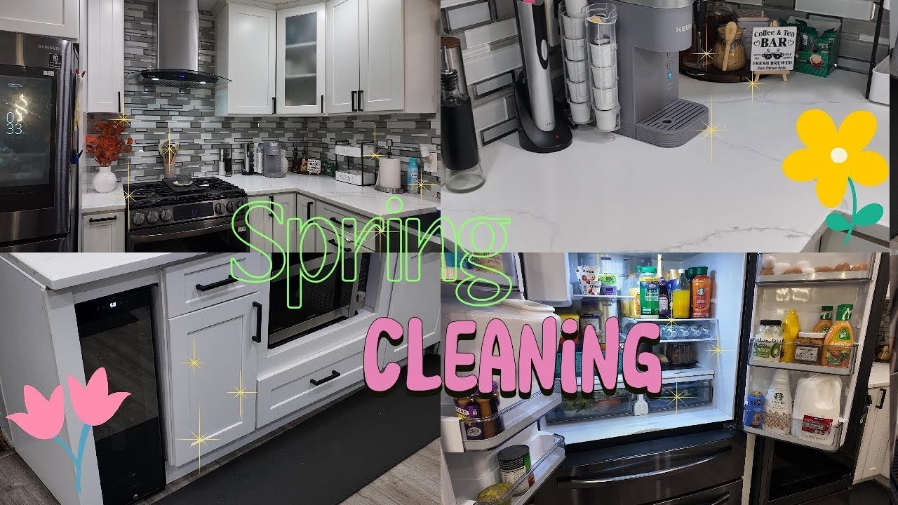 Extreme Kitchen, Living & Dining Room Clean With Me | Satisfying Cleaning Motivation 2026✨+ Squeegee