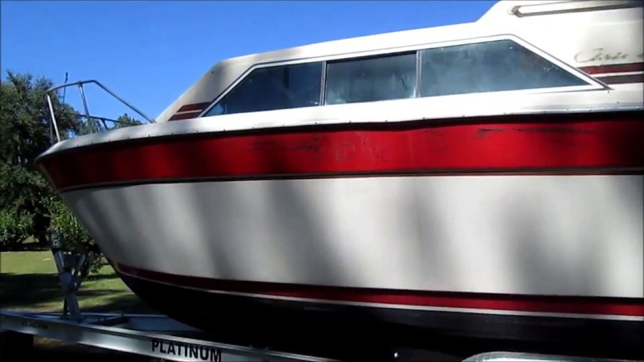 Boat restoration 1982 Chris Craft Catalina 280