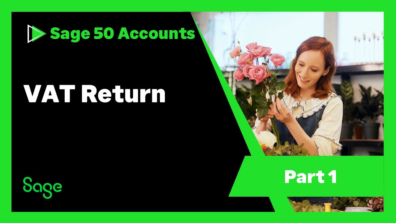 Sage 50 Accounts (Великобритания) &mdash; Декларация по НДС &mdash; Часть 1 &mdash; Простая подготовка и сверка