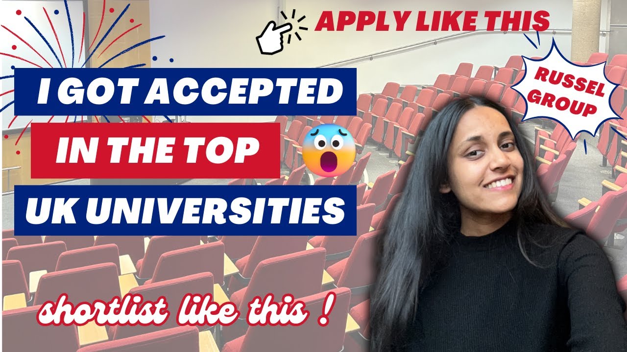 How To Shortlist Universities For Masters 2025 | I Got Into All The UK Universities I Applied To