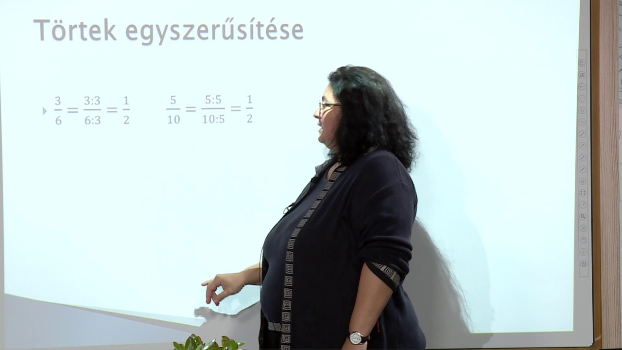 Törtek bővítése és egyszerűsítése