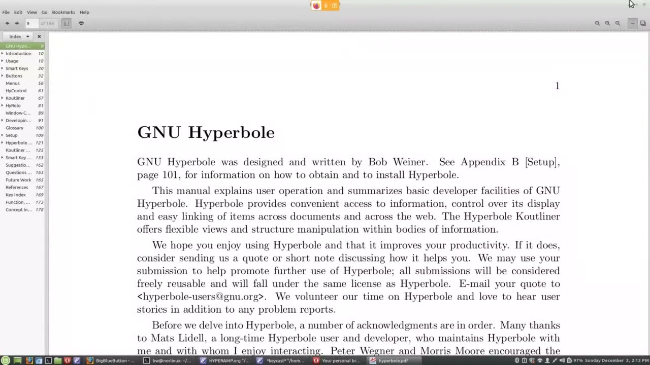 EmacsConf 2023: Top 10 ways Hyperbole amps up Emacs - Robert Weiner