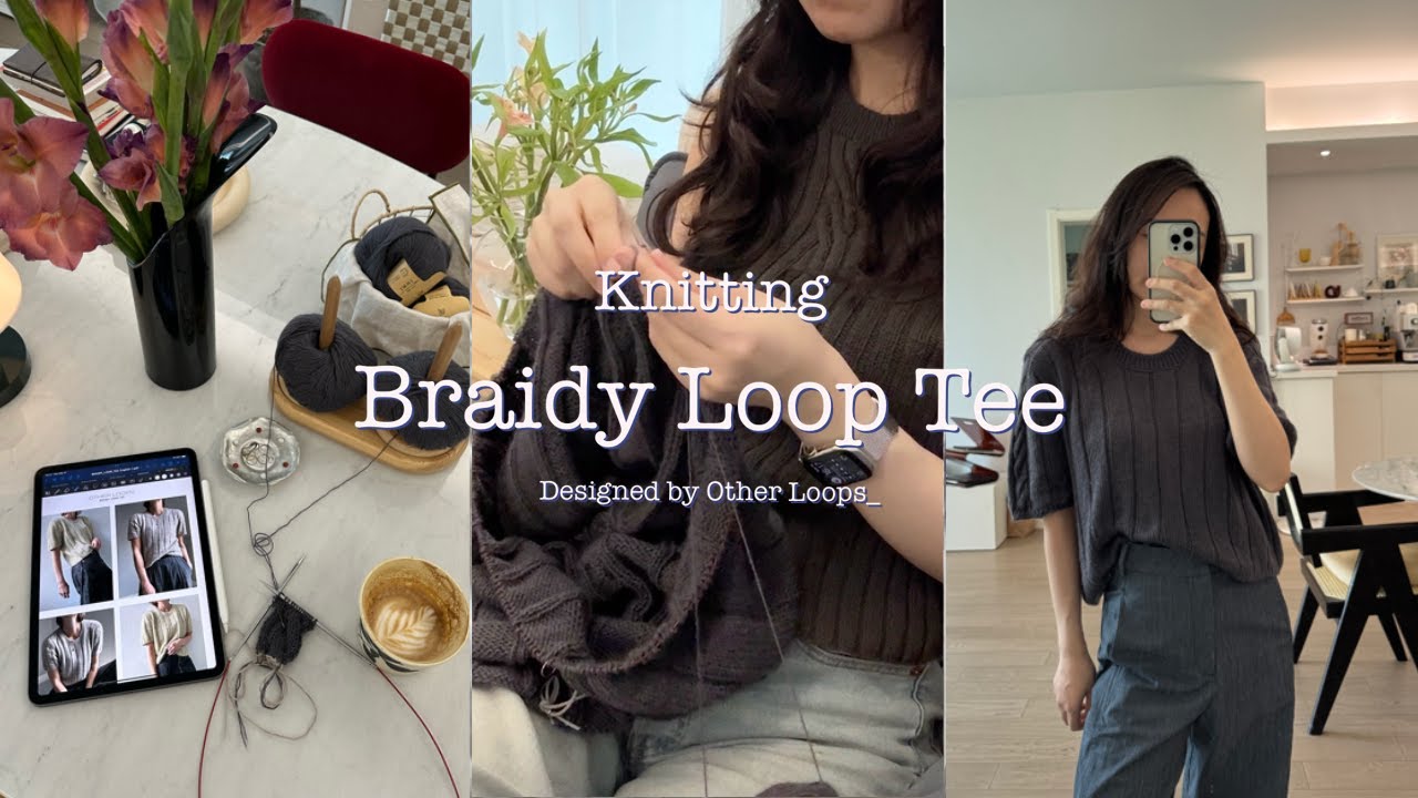 Knitting Braidy Loop Tee by Other Loops_ · Project 20