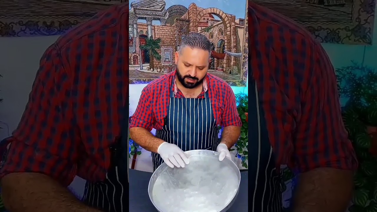 أطيب وألذ كنافه بعجينة السميد بيد الشيف ابوانس الشامي
