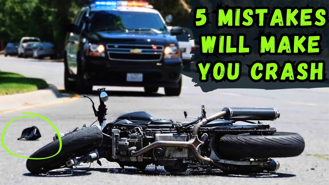 5 Mistakes which make Riders Crash