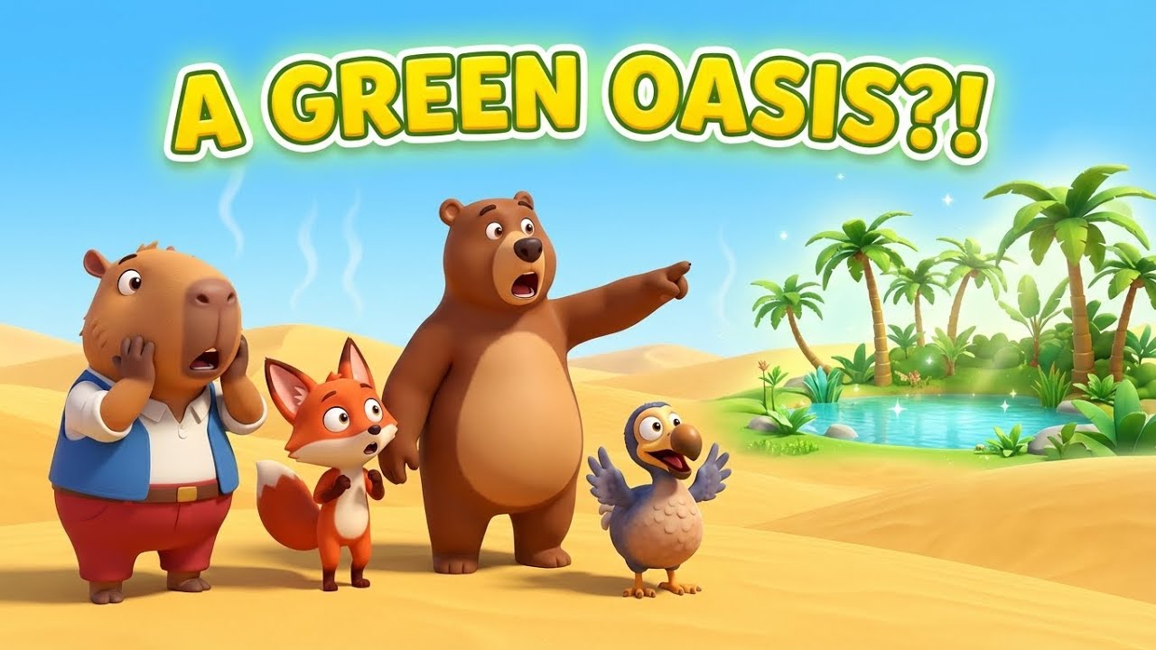 animals for kids - Surprises in the desert - Episode 13
