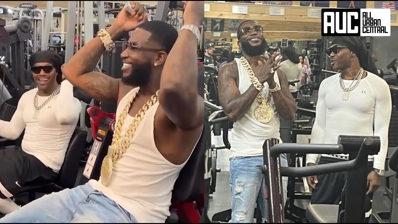 Gucci Mane Pulls Up On BG At The Gym To Ask For a Feature