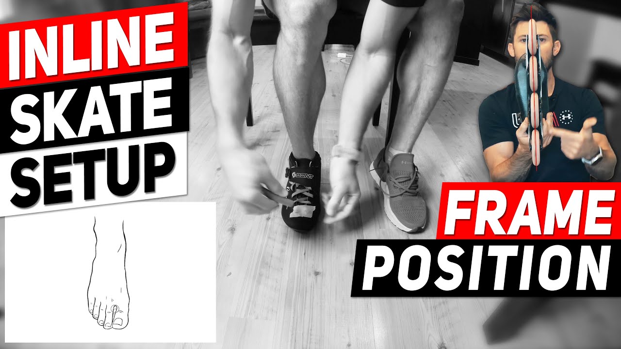 Inline Skate Basic Setup Guide - How & Where To Mount Your Frame - Tutorial by Pro Joey Mantia
