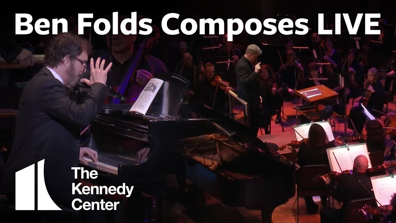 Ben Folds Composes a Song LIVE for Orchestra In Only 10 Minutes