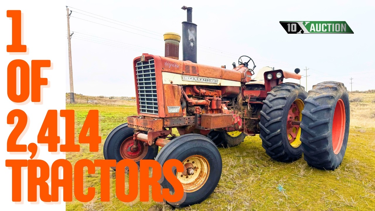 INTERNATIONAL FARMALL 1026 HYDRO (1970) 10X AUCTION (AuctionTime/TractorHouse)