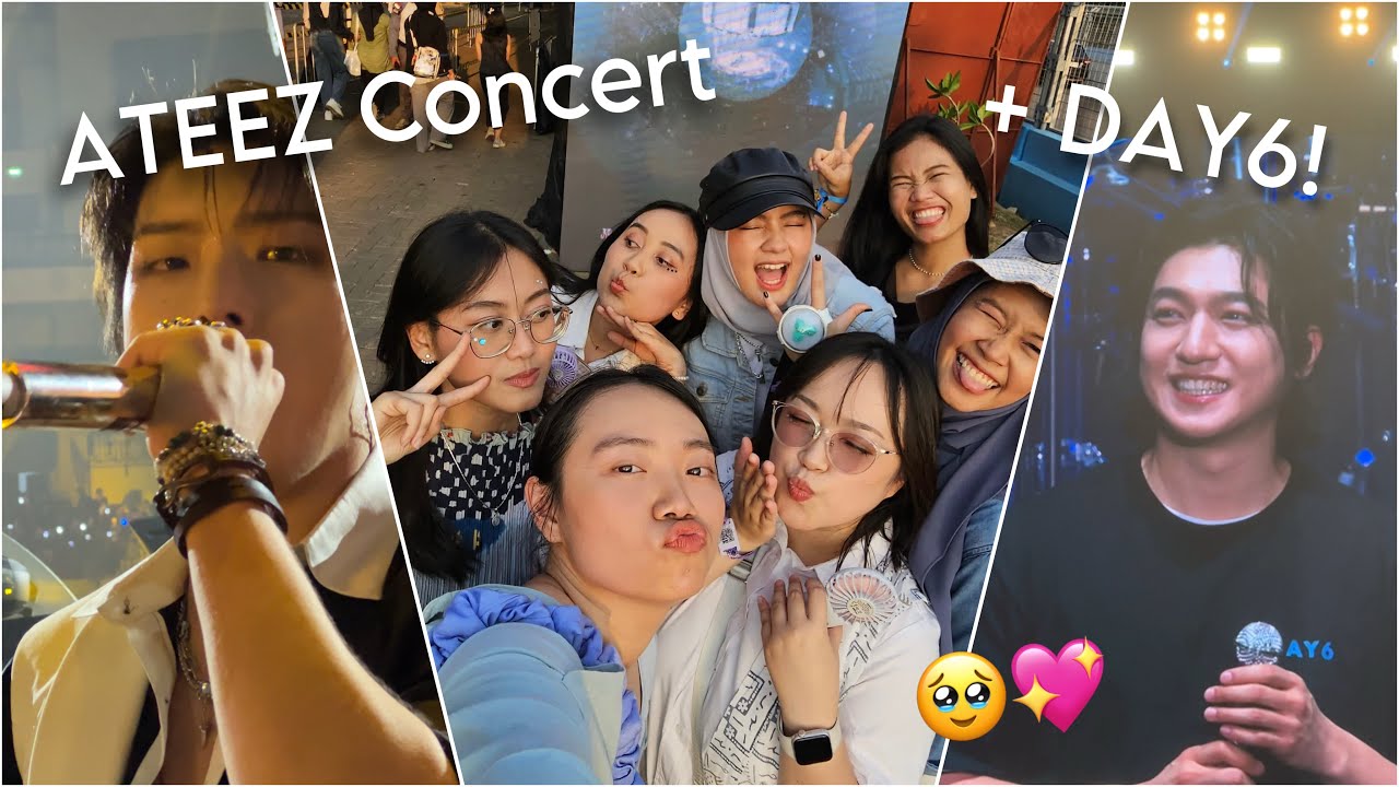 AKHIRNYA KETEMU ATEEZ & DAY6!! (Citycamp 2024 + Forever Young in Jakarta tour Vlog)
