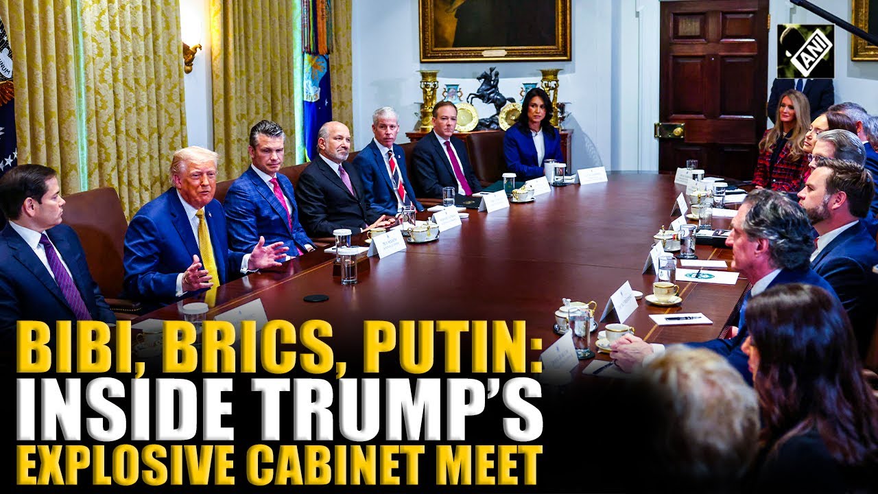 10% Extra Tariffs on BRICS, Putin jab, talks with Bibi: What went down in Trump&rsquo;s Cabinet Meet