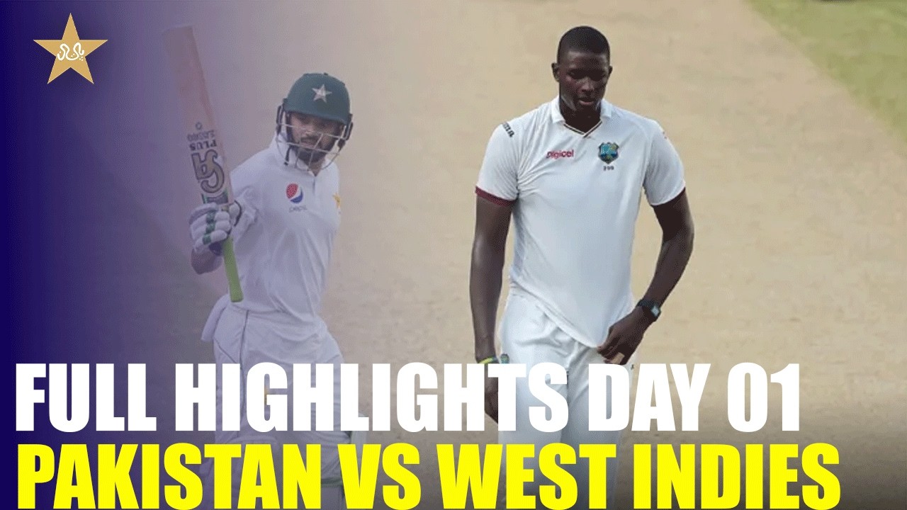 Full Highlights | Azhar Ali Smokes Ton | Pakistan vs West Indies 1st Test, Day 1 | 2016 | PCB | MR1K