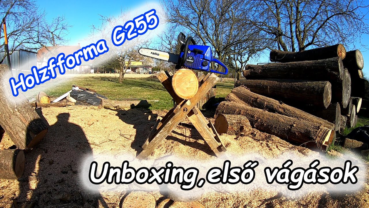 Holzfforma g255 unboxing, teszt