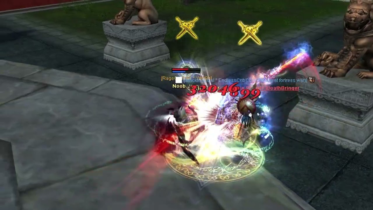 DeathBringer vs Jouzu SS Nuker vs Warrior/Cleric TALA SRO