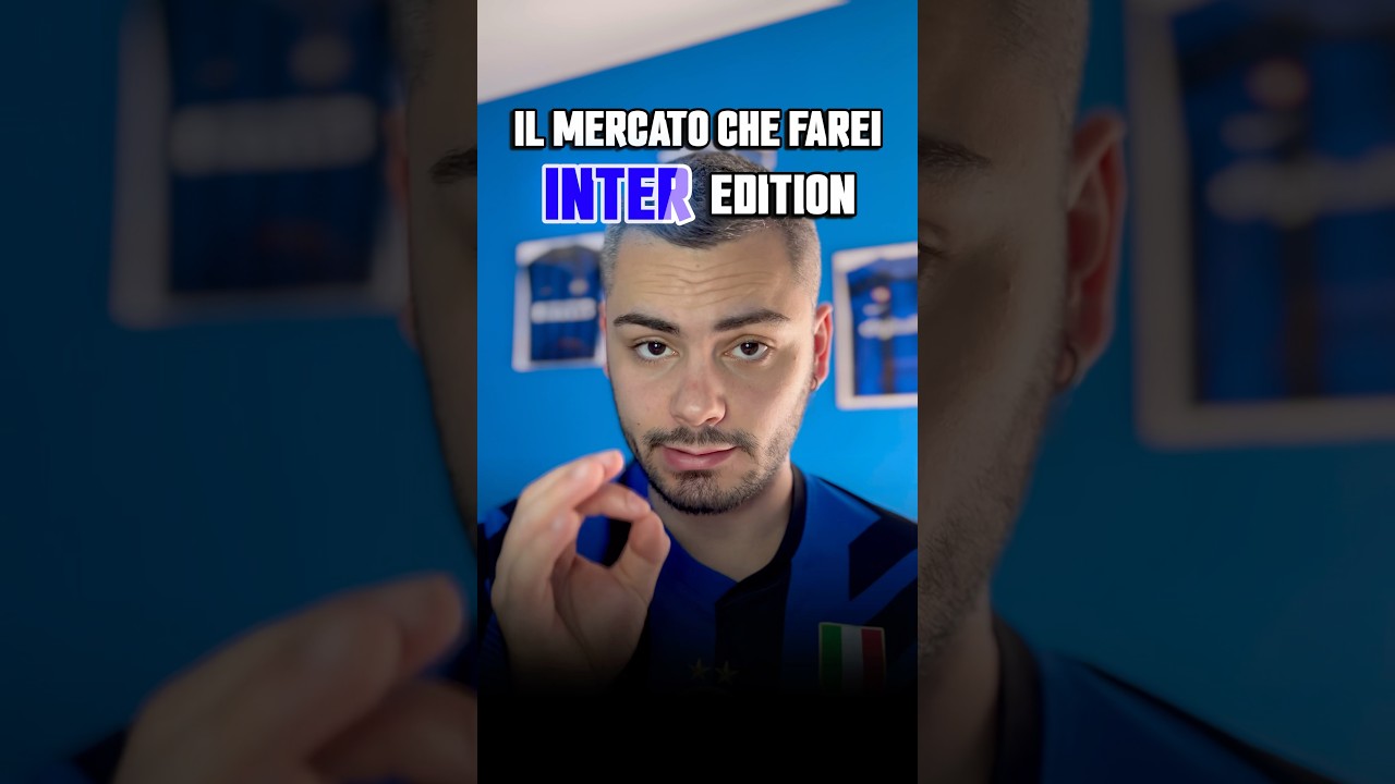 IL MERCATO CHE FAREI!🖤💙 #interisti #calcio #seriea #sansiro #inter #calciomercato #chivu #marotta