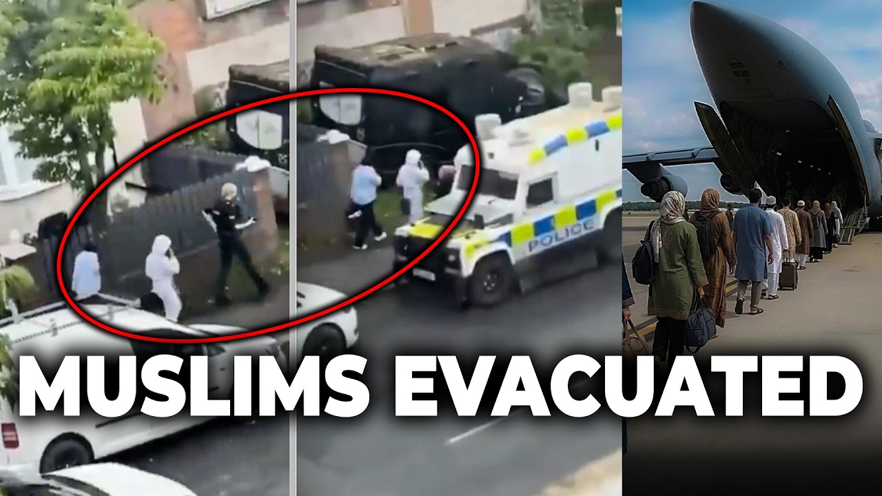 Police EVACUATES Muslim family in Belfast as NATIVE Fight back