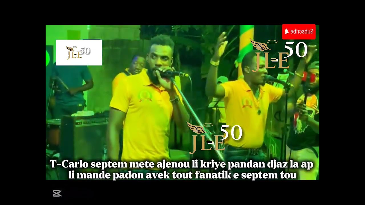 T-Carlo septen mete ajenou li kriye pandan djaz la ap li mande padon avek tout fanatik e #septen tou
