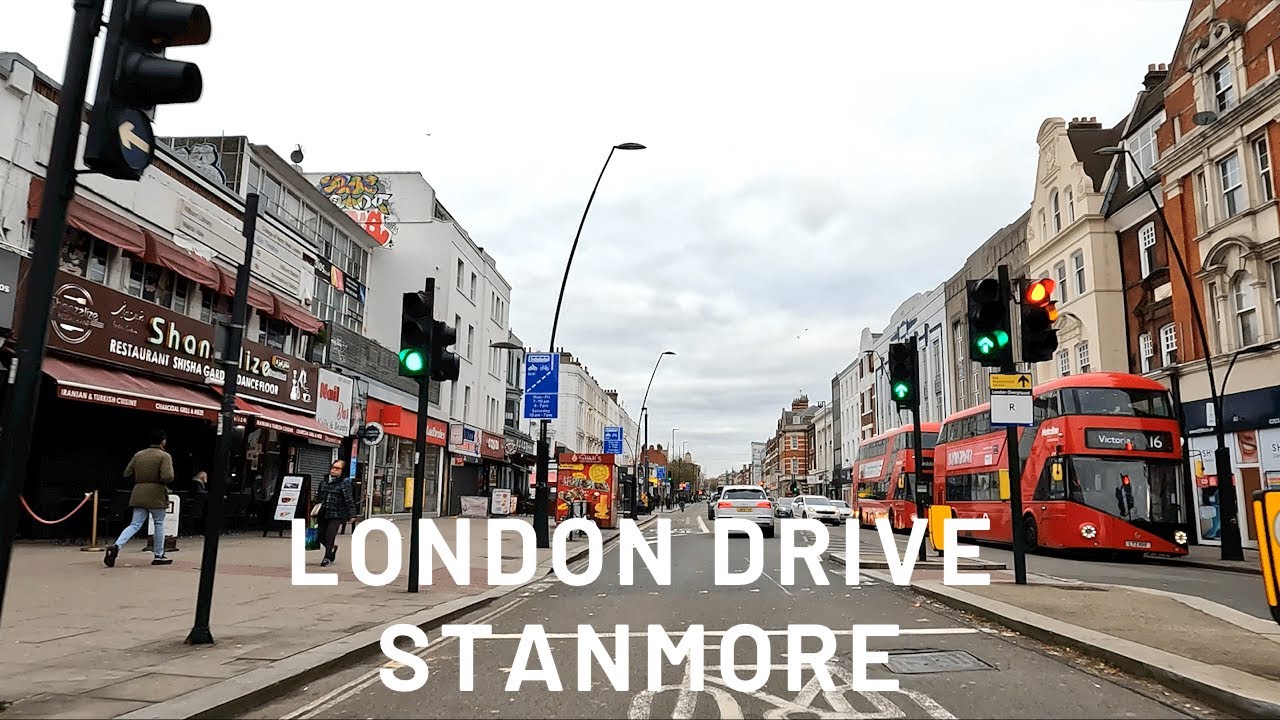4K London Drive | Edgware Road to Stanmore | via Kilburn, Cricklewood, Colindale | November 2022